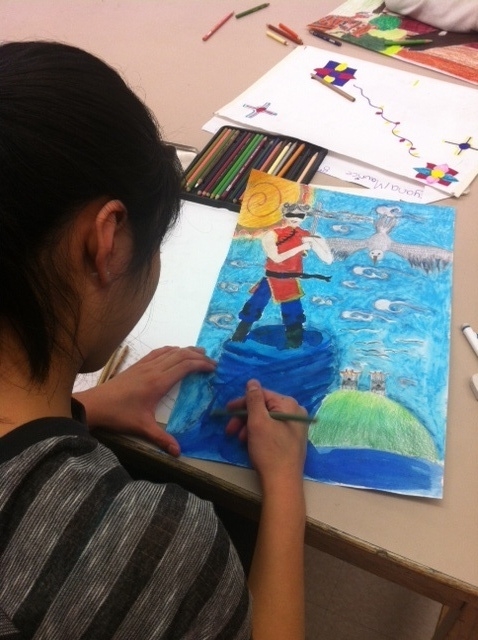 Chenery Student Works on Art